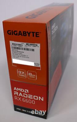 NEW (Open Box) Gigabyte Eagle AMD Radeon RX 6600 8GB GDDR6 Graphics card