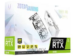 NEW ZOTAC Gaming GeForce RTX 3080 Trinity OC White Edition LHR 10GB GDDR6X