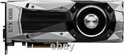 NVIDIA GeForce GTX 1080 Founders Edition 8GB GDDR5X PCIE 3.0 Video Graphics Card