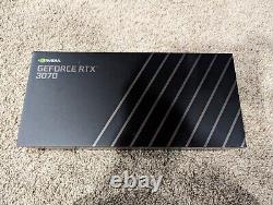 NVIDIA GeForce RTX 3070 Founders Edition 8GB GDDR6 Graphics Card Dark
