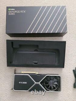 NVIDIA GeForce RTX 3080 Founders Edition 10GB GDDR6X Gaming Graphics Card