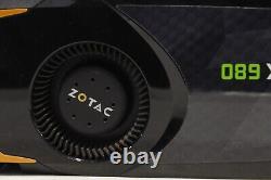 NVIDIA GeForce ZOTAC GTX 680 4GB GDDR5 GPU PCIe x16 3.0 ZT-60103-10P DVI HDMI DP