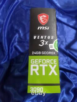 NVIDIA MSI GeForce RTX 3090 Ventus 3X 24G OC GDDR6? Gaming GPU Ships Today