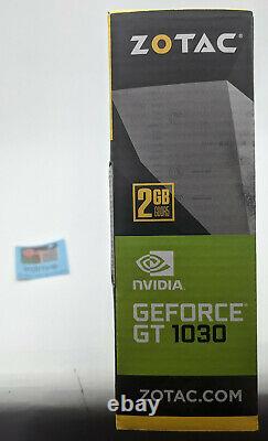 New ZOTAC GeForce GT 1030 2GB GDDR5 PCIe Graphics Card with Low Profile Bracket