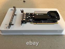 Nvidia T600 4GB GDDR6 PCIe Graphics Card with 4x mDP adapters included