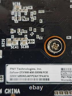 PNY GeForce GTX 1650 Dual Fan 4GB GDDR6 HDMI Display Port Graphics Video Card