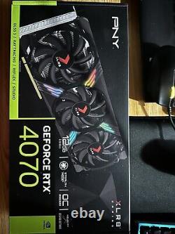 PNY GeForce RTX 4070 XLR8 Gaming VERTO EPIC-X RGB OC Triple Fan 12GB GDDR6X