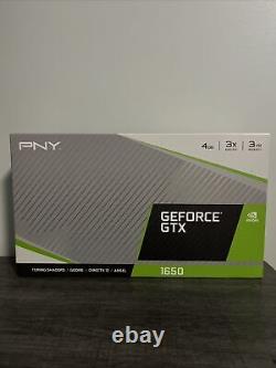 PNY NVIDIA GeForce GTX 1650 4GB GDDR6 PCI Express 3.0 Graphics Card NEWithSEALED