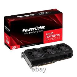 PowerColor AMD Radeon RX 7900 XT Triple Fan 20GB GDDR6 PCIe 4.0 Graphics Card