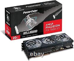 PowerColor HellHound AMD Radeon RX 7900 XT 20GB GDDR6 Triple-Fan Graphics Card