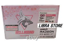 PowerColor Hellhound Sakura AMD Radeon RX 6650 XT 8GB GDDR6 AXRX 6650XT PCIExp
