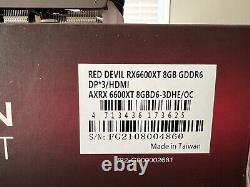 PowerColor Red Devil AMD Radeon RX 6600 XT 8GB GDDR6 Graphics Card