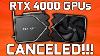 Rtx 4070 4060 Ti U0026 4060 Canceled