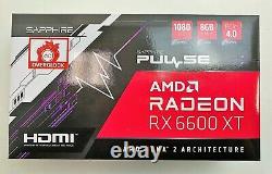 Sapphire Pulse AMD Radeon RX 6600 XT 8 GB GDDR6 Pcie 4.0 RDNA2 Brand New Sealed