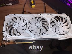 White ASUS ROG Strix GeForce RTX 3080 10GB GDDR6X Graphics Card PRE OWNED