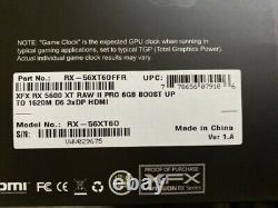 XFX AMD Radeon RX 5600 XT RAW II PRO 6GB GDDR6 PCI Express 4.0 Graphics Card